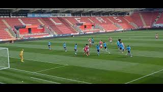 Rotherham United VS Doncaster Rover Richard Wood testimonial match Vlog [upl. by Yasdnil]