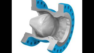 Mokveld NonSlam Check Valve Animation [upl. by Nenad212]