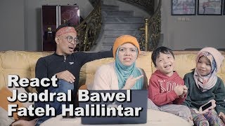 React Jendral Bawel Fateh Halilintar  Drama Gen Halilintar Episode 1 [upl. by Dj]