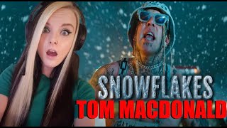 Tom Macdonald  Snowflakes Official Video REACTION [upl. by Ailemac909]