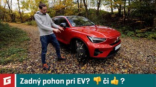 VOLVO C40 Recharge RWD Extended Range  TEST  Garážtv  Šulko [upl. by Elburr]