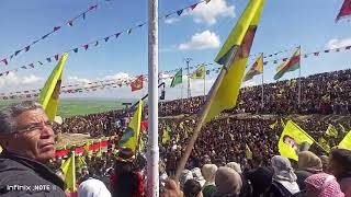 Newroz Kobanê 2024322 مقطع الثالث عيد نوروز [upl. by Sidnac]