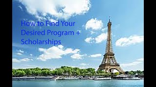 How To Find Your Desired Program Scholarships [upl. by Samuel]