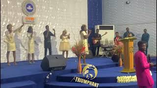 The Son of God is lifted High Nathaniel Basseythe Triumphant jesus worship gospel music rccg [upl. by Acimaj]