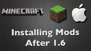 Minecraft 16  Installing Simple Mods Mac HD [upl. by Schlenger137]