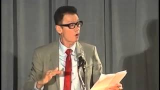 2012 NewberyCaldecott Banquet  Jack Gantos Newbery Speech [upl. by Wedurn837]