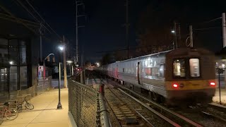 LIRR deadhead equipment 4663 with M3’s at Syosset [upl. by Jennifer]