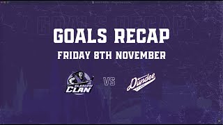 GOALS RECAP  081124  Glasgow Clan 2 Dundee Stars 1 [upl. by Pawsner]