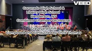 Coronado High School World Premiere of Graveyard Shift by composer Chris Thomas [upl. by Gesner]