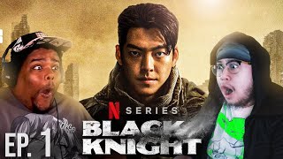 NEW KDRAMA  Black Knight 택배기사 Episode 1 GROUP REACTION [upl. by Uzial107]