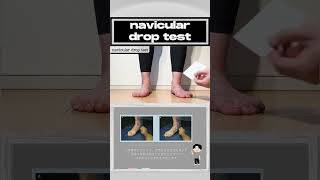 navicular drop test [upl. by Anerev]