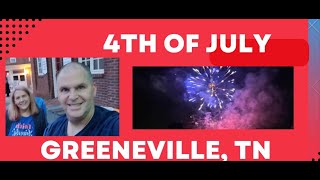 Greeneville Tennessee 4th Of July Parade amp Fireworks [upl. by Llednik376]