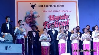 Goan Konkanni Mando by Guirdolkaramcho Avaz held in Chandor Goa [upl. by Yecnuahc]