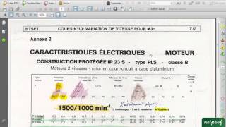 Variateur de vitesse 1 Moteur 2 vitesses et câblage avec API [upl. by Acessej]