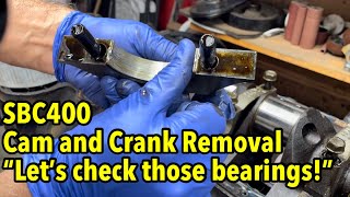 SBC400 Cam amp Crank Removal [upl. by Eelta]