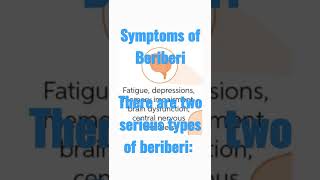 Symptoms of Beriberi Disease [upl. by Sallyann]