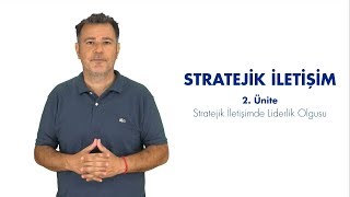 STRATEJİK İLETİŞİM  Ünite 2 Özet [upl. by Iy]