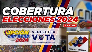 EN VIVO  LO ÚLTIMO de las elecciones presidenciales en Venezuela 28DeJulio [upl. by Cila]