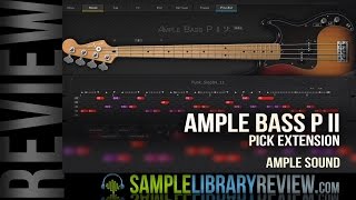 Review Ample Bass P II Pick Extension by AmpleSound [upl. by Yme602]