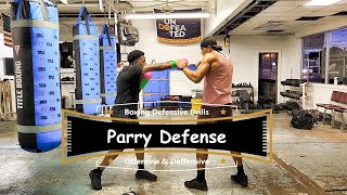 How to defend the 12 by Parrying  Boxing Defense [upl. by Belsky]