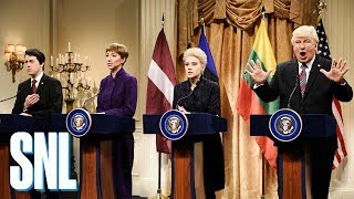 Donald Trump Baltic States Cold Open  SNL [upl. by Enirehtacyram755]