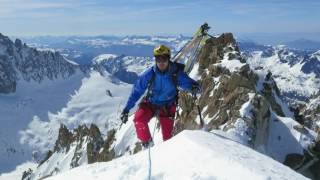 Aiguille dArgentière Voie Whymper descente Glacier du Milieu [upl. by Westland]