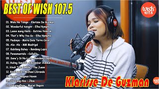 WALA NA TALAGA  Klarisse De Guzman Bagong OPM Hugot Wish 1075 With Lyrics  Tagalog Love Song 2024 [upl. by Loftis]