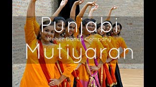 Punjabi Mutiyaran  Meher Dance  Chicago  Indian Folk Dance  Jasmine Sandlas  Gopi Engineer [upl. by Anrev]