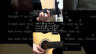 Tonight  FM Static  Easy Guitar Chords Tutorial For Beginners CHORDS amp LYRICS guitarlesson [upl. by Allan]