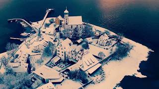 Winter in Wasserburg am Bodensee [upl. by Atteloj]