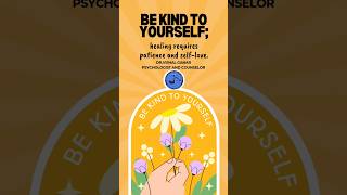 Be kind to yourself  Bhumika Foundation [upl. by Nnyleimaj]