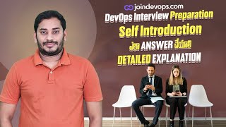 DevOps Interview How to Present Your SelfIntroduction  Part 1  Impress Your Interviewer  Telugu [upl. by Hermes805]