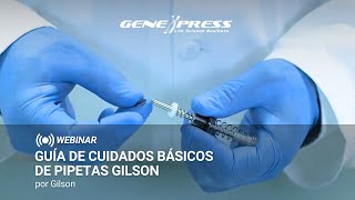 Guía cuidados básicos de Pipetas Gilson [upl. by Laurence]