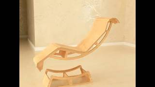 Wooden LC4 armchair [upl. by Ck]