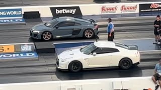 Street car takeover Charlotte drag racing [upl. by Renzo]