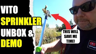 Vito Sprinkler Unboxing amp Demo  Portugal Farming [upl. by Nissensohn632]