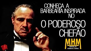 Barbearia Corleone A barbearia inspirada em quotO Poderoso Chefãoquot [upl. by Uranie816]