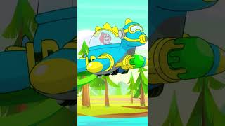 Save CASTOROIDES dinoman dinosaur animation kids [upl. by Vento]