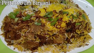 Hyderabadi Beef Dum Biryani perfect dum Biryani recipe easy and super testy views biryani [upl. by Aivan]