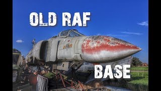 Exploring old RAF base airfield with disused jets and helicopters [upl. by Compton]