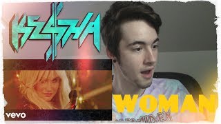 KESHA  quotWOMANquot REACTION FIRST TIME LISTENING [upl. by Lynus300]