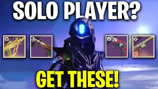 TOP 10 BEST Weapons EVERY SOLO PLAYER Needs In The Final Shape Destiny 2 [upl. by Easter]