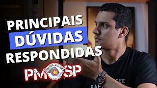 💥 Principais dúvidas RESPONDIDAS sobre REMARCAÇÃO da prova do concurso de Soldado PMSP 2024 [upl. by Ynnal]