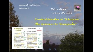 Für den Leserbrief die richtigen quotAnsatzpunktequot im Zeitungsartikel finden [upl. by Macpherson]