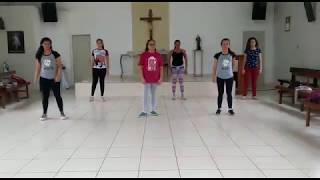 Estrangeiro Aqui  Missionário Shalom  Coreografia por Ministério de Artes Alegraivos [upl. by Haleelahk]