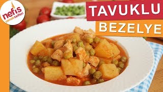 Tavuklu Bezelye Yemeği  Anne yemeği lezzetinde  Nefis Yemek Tarifleri [upl. by Clarabelle]