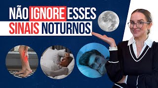 10 sinais NOTURNOS de GLICOSE ALTA e DIABETES [upl. by Yrrab]