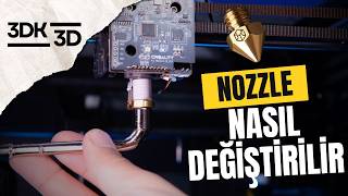 3DK 3D Nozzle Nasıl Değiştirilir [upl. by Guenzi814]