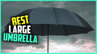 5 Best Large Umbrellas Review 2023  Umbrella for Wind and RainWindproof Travel Umbrellas [upl. by Jola357]