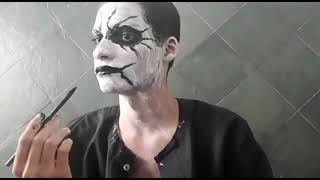 Corpse paint rápido e simples  jovem [upl. by Eiboh]